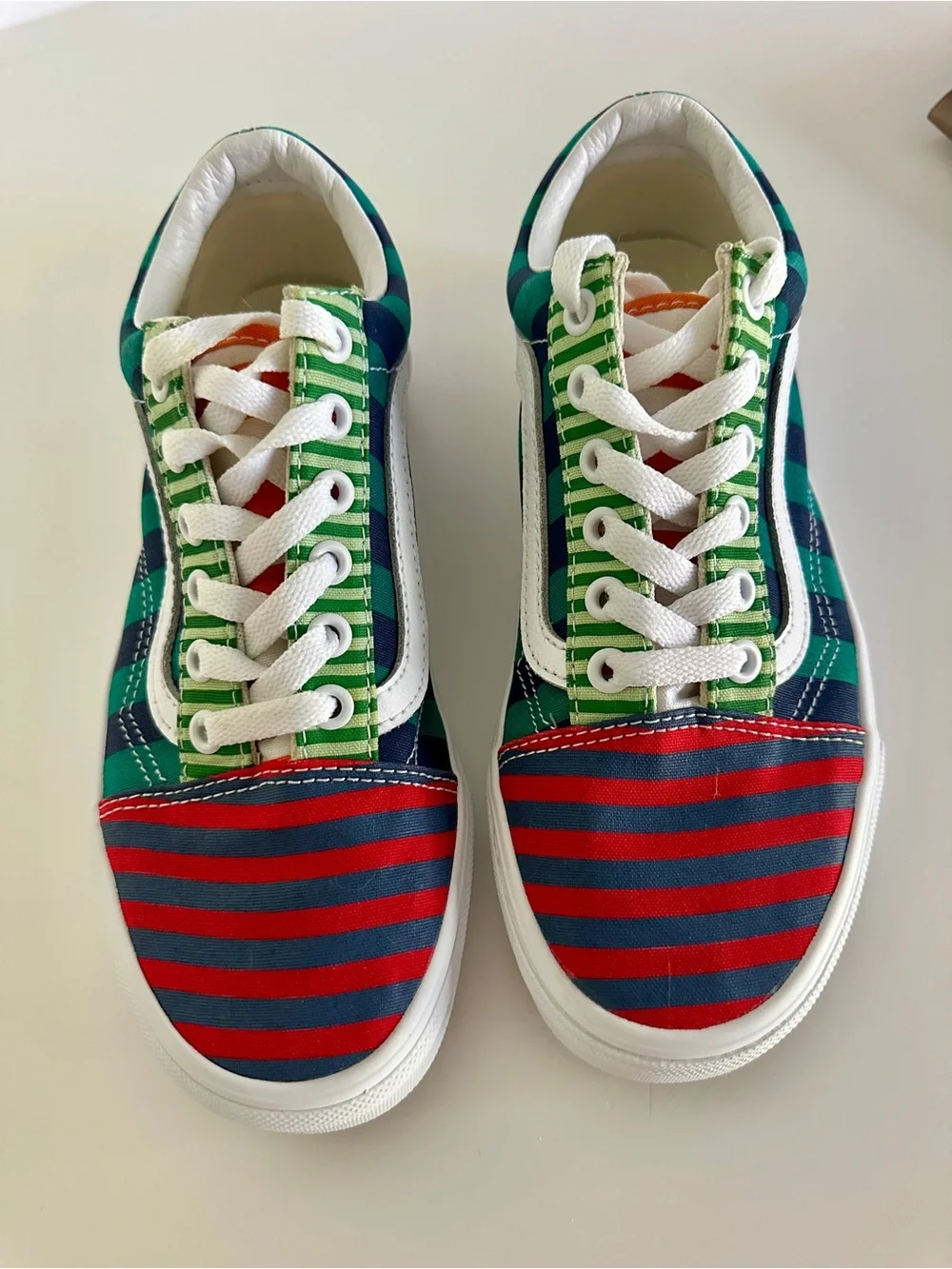 Vans Striped Fun Striped Multicolored Shoes.  Unisex